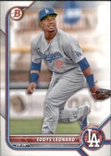 2022 BOWMAN DRAFT LOS ANGELES DODGERS - EDDYS LEONARD #BD-150