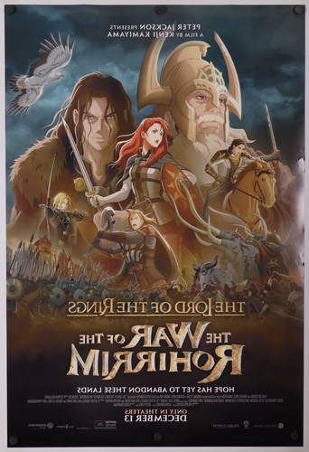 Lord Of The Rings War of the Rohirrim original DS movie poster 27x40 2024 FINAL - Picture 2 of 2