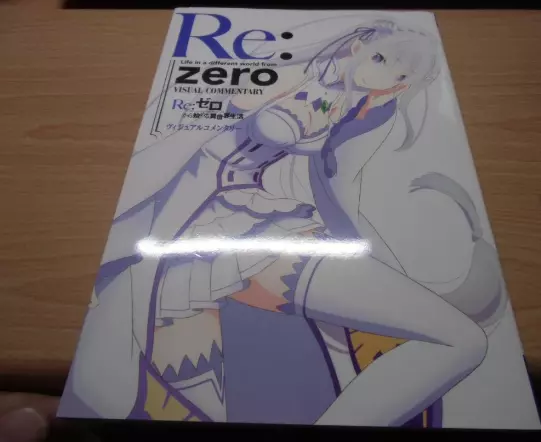 Re: Life in a different world from Zero Visual Commentary Anime Fan Book  Japan