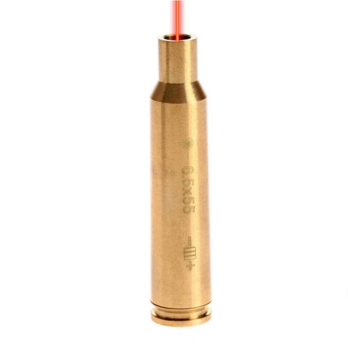 Cal:6.5x55 Red Dot Laser Sighting Boresighter Cartridge Bore Sighter w/Battery - Picture 3 of 6