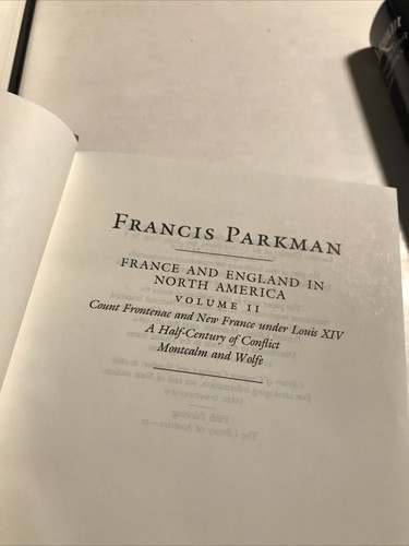 The Library Of America Parkman 3 Book Set Vol I, II & The Oregon Trail HC DJ - Bild 15 von 24