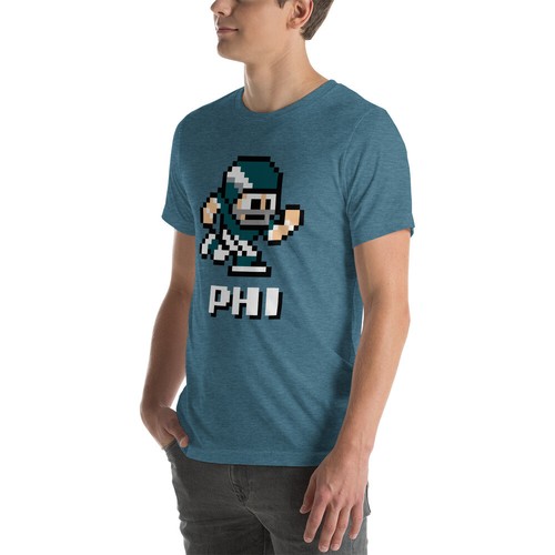 Camiseta Nintendo Philadelphia Eagles NES 8 bits Tecmo Super Bowl - Imagen 9 de 13