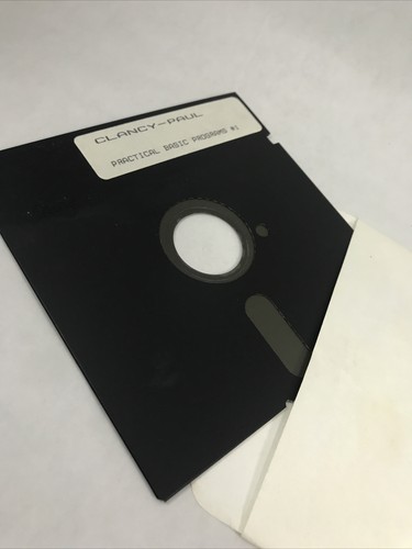 Prácticos Programas Básicos para Apple IIe Juego de 4 Discos 0,1,3,4 Clacy Paul Vintage - Imagen 8 de 10