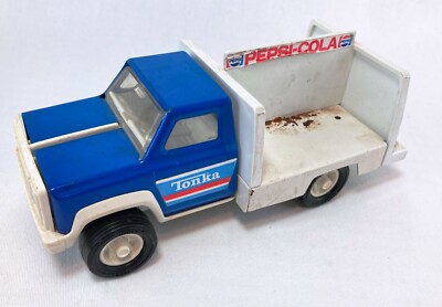 VINTAGE TONKA PEPSI COLA DELIVERY TRUCK NO BOTTLE RACKS 7.5