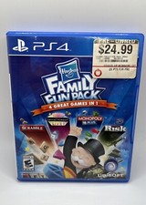 Hasbro Family Fun Pack PS4 PlayStation 4 - Complete CIB Tested