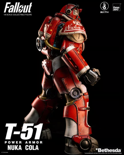 Fallout T-51 Power Armor Nuka Cola 1/6 Scale Threezero - Bild 10 von 13