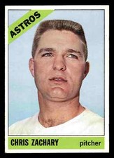 1966 Topps Chris Zachary #313 - Houston Astros