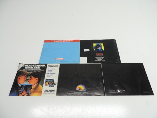 Nintendo NES Manual Lot Kirby Double Dragon II Ninja Gaiden Friday 13th Wizard - Picture 5 of 11