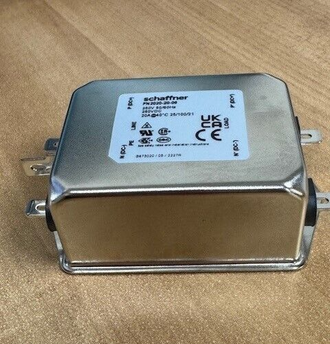FN2020-20-06 Schaffner 20 A; 250 Vac Chassis Mount Filter - Picture 6 of 7