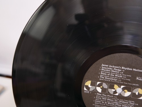 JANET JACKSON Rhythm Nation 1814 LP Vinyl Record Promo ex/ex Ultra Rare - Picture 8 of 12