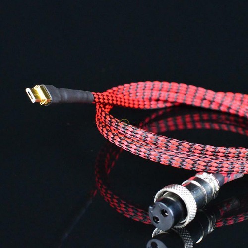 1PC 1.2M Power Supply Cable GX16 to Micro USB Plug For Raspberry - 第 1/3 張圖片