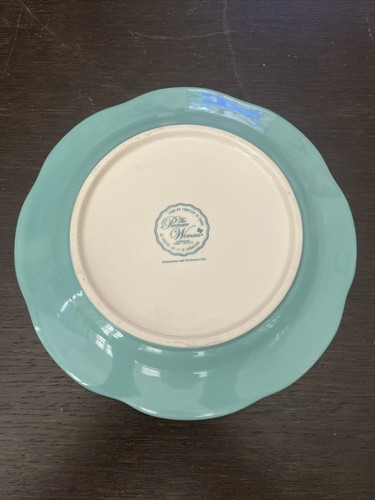 Pioneer Woman Blooming Bouquet Teal Floral 8.5" Dessert Salad Plate Replacement - Picture 2 of 3