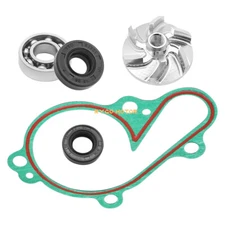 Water Pump Impeller Rebuild Kit Bearing Seal w/Gasket for 1998-2004 Yamaha YZ125
