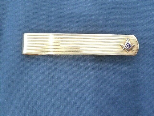 Vintage MASONIC TIE CLASP - Picture 1 of 4