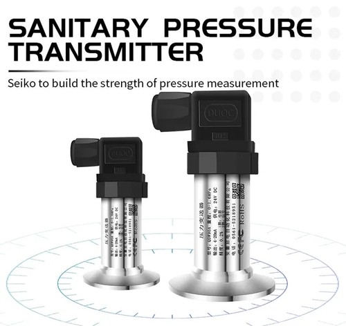 Pressure Transmitter Level RS485 4-20ma Signal IP68 Small Sanitary Flat Membrane - Picture 5 of 11