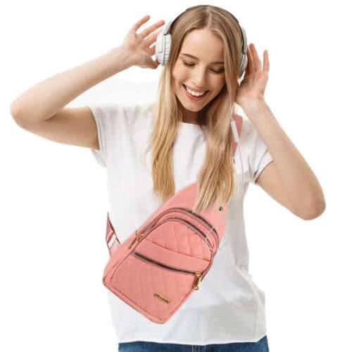 Women's Sling Bag Crossbody Shoulder Bags Chest Bag Sports Backpack Travel LAVA - Picture 8 of 16