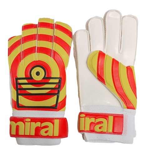 Guantes de portero de fútbol de palma plana tradicionales Admiral Sports AGK-17 - Imagen 19 de 64