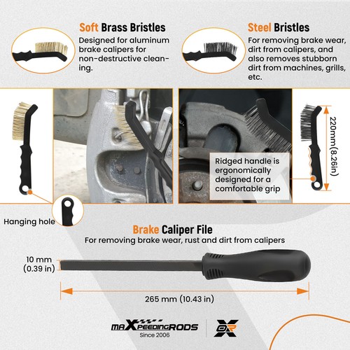 15PCS Brake Drum Tool Kit with Brake Spring Pliers/Compressor/Puller Tool - Picture 10 of 12