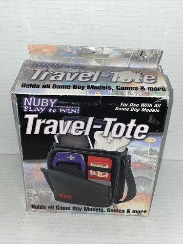 Nuby Custodia da Viaggio Vintage, Nintendo Game Boy Advance NUOVA - Foto 1 di 3