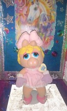 Vtg.   Nanco / Jim Hensons Muppet Babies "Miss Piggy" 13" Plush 