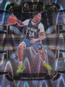 2023-24 Panini Select - Concourse Tectonic Prizm #72 Jordan Hawkins (RC)