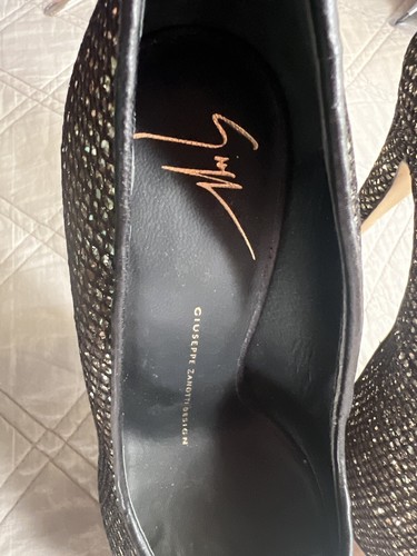 Giuseppe Zanotti Damen Gold Schwarz Plateau High Pumps Heels Gr. EU 35,5 - Bild 5 von 21