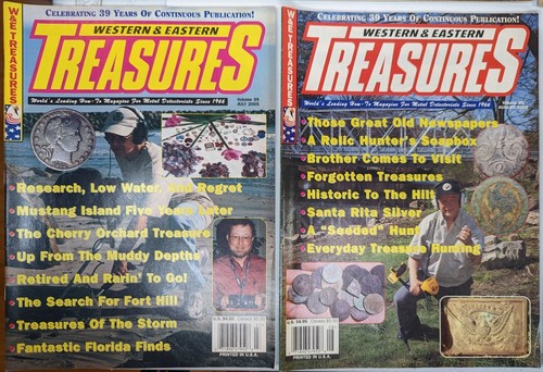 Western & Eastern Treasures Magazines Choice of Years 1993 - 2006 Metal Detector - Picture 161 of 179