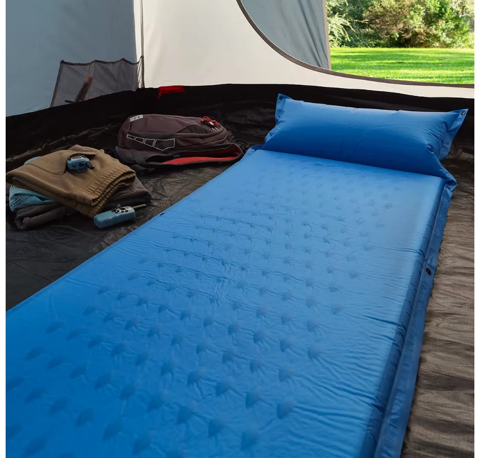 Deflating self top inflating mattress