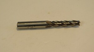 4 Flute 1/8 x 3/8 x 3/8 x 3-1/8 Square Double End Mill Solid Carbide 4 Flute 1/8 x 3/8 x 3/8 x 3-1/8 Square Double End Mill Solid Carbide