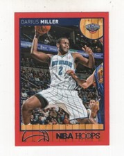 2013-14 PANINI NBA HOOPS RED BOARDER DARIUS MILLER NEW ORLEANS PELICANS #148