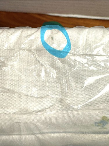 Vintage Sears French Bouquet Blue Floral Full Flat Sheet 81”x104” Made In USA - Picture 4 of 7