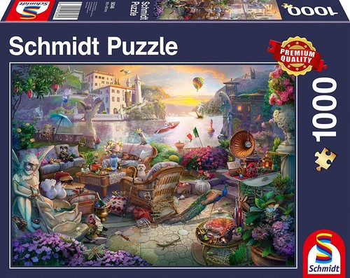 Italienische Terrasse / Puzzle Standard 1.000 Teile