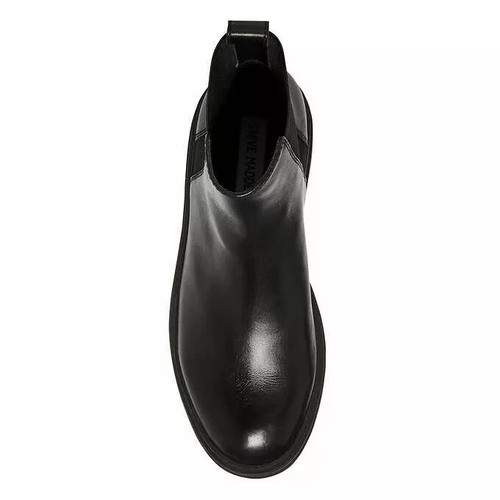 Steve Madden Damen schwarz Handout elastisch Gore Chelsea Stiefel Größe 11 - Bild 6 von 11