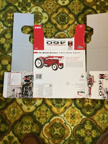 Empty ERTL toy box for International 460 Utility Tractor - Picture 1 of 3