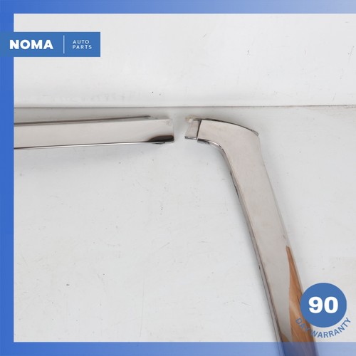 86-96 Jaguar XJS 2+2 Convertible Exterior Windshield Molding Set Chrome OEM - Picture 2 of 24