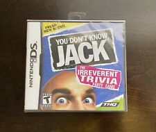 You Don't Know Jack (Nintendo DS, 2011) Brand New Factory Sealed
