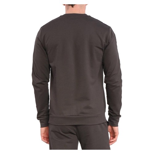 EMPORIO ARMANI 7 EA7 TRAIN LOGO TAPE CREW FELPA UOMO - Foto 2 di 2
