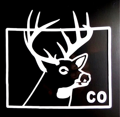 STATES DEER HUNTER WITH STATE ABBREVIATIONS VINYL DECAL STICKER 5 1/2 INCH - Bild 6 von 12