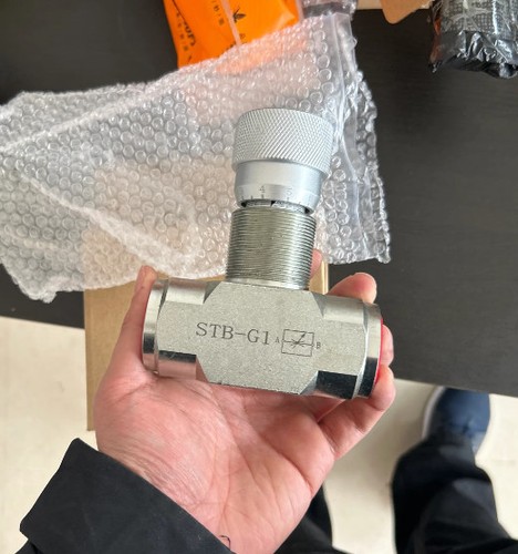 STB-G1/4 STB-G3/8 STB-G1/2 STB-G3/4 STB-G1 Flow Control Hydraulic Throttle Valve - Imagen 9 de 17