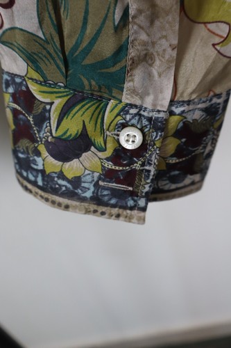 MARELLA CAMICIA MANICA LUNGA DONNA TG 48 WOMAN SHIRT CASUAL VINTAGE SETA - Picture 4 of 11
