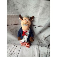 InFamous MEANIE,s President Bill "BULL CLINTON" Spoof of Beanie Bag Toys