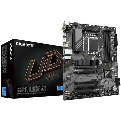Gigabyte B760 DS3H AX Ultra Durable Intel 1700 Sockel Mainboard, ATX, 4x DDR5 - Bild 6 von 10