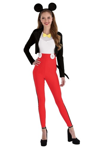 Klassischer Mickey Anzug Kostüm Damen