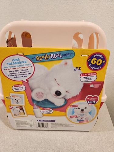 Little Live Pets My Really Real Puppy Luna the Samoyed, interaktives Spielzeug Welpe - Bild 3 von 4