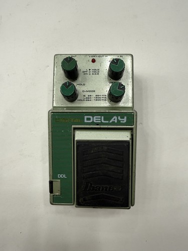Ibanez DDL Digital Delay Echo Vintage Guitar Effect Pedal MIJ Japan *READ*
