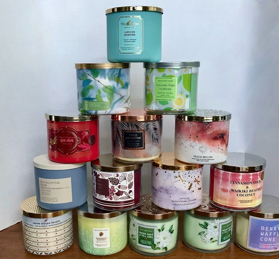 Bath and Bodyworks 3 Wick Candles - Halloween/Xmas 2025/ Others Added 3rd Nov - Image 2 of 4