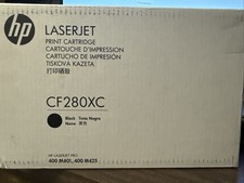 HP CF280XC LaserJet Black Toner Cartridge 400 M401, 400 M425 - NEW - GENUINE 