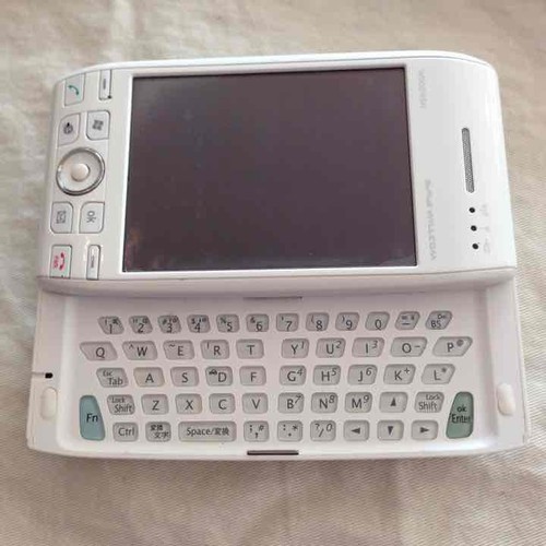 SHARP WS004SH WILLCOM W-ZERO3 Clavier Slide PDA Windows Testé Japon Occasion - Photo 2 sur 4