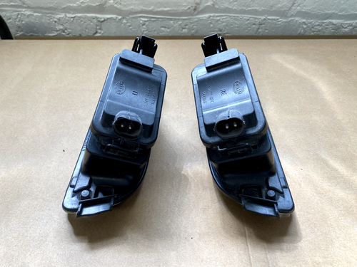 1994-2001 BMW E38 740i Hella Glass Front Fog Light Left Right Assembly Pair OEM - Picture 7 of 24