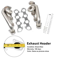 🚀Stainless Steel Exhaust Manifold Header Fits For Dodge D100 D150 D200 RD200